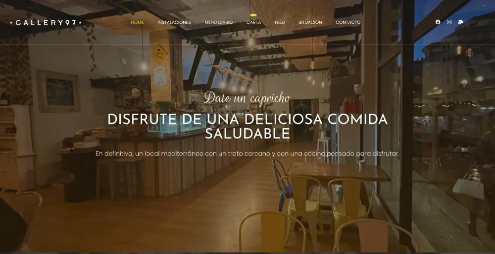 Web de Gallery97 Amposta