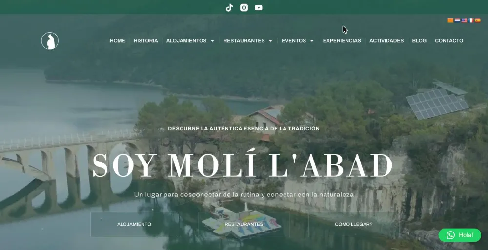 Web del Molí l'Abad