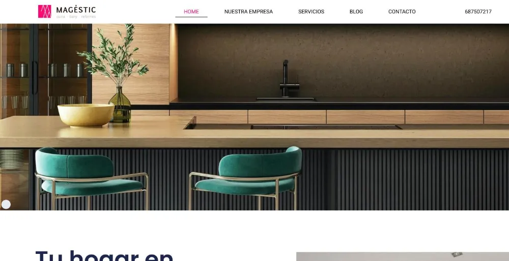 Web de Muebles Magèstic