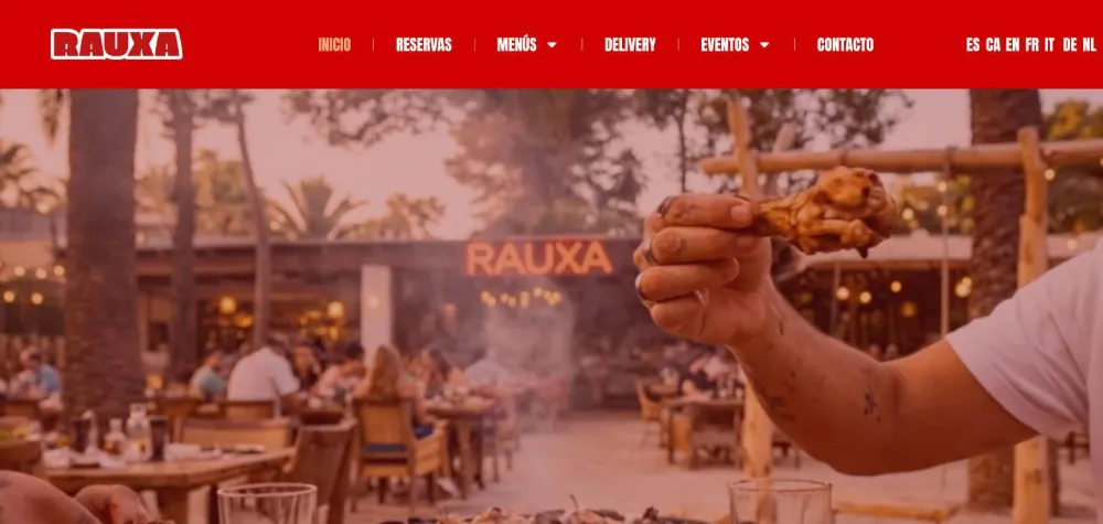 Web de Rauxa Ibiza